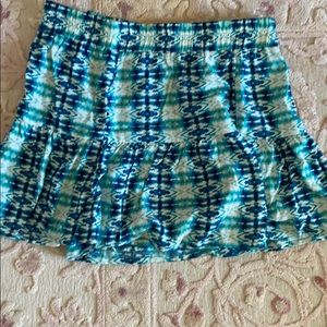 Blue Flowy Aeropostale Shorts size S